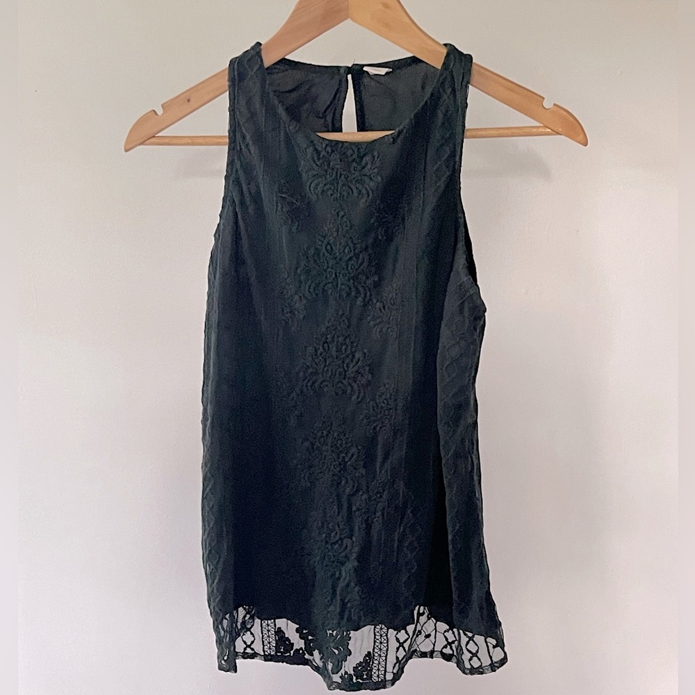 Old Navy Green Top Size M
